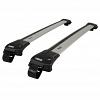 Thule WingBar Edge Silver Roof Rack For Suzuki Ignis  5 Door Hatchback with Roof Rails  2016 to 2019