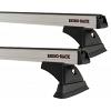 Rhino-Rack JA9496  Heavy Duty Bars Silver RCH 2 Bar System  Front/Rear Roof Rack For Toyota Land Cruiser  100 series 1998 to 2007