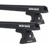 Rhino-Rack JA6233  Heavy Duty Bars Black RLT600 Roof Rack For Toyota Hi Lux  4 Door Double Cab 2011 to 2015
