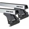 Rhino-Rack JA0884  Heavy Duty Bars Silver RLTF 2 Bar System Roof Rack For Hyundai iload   5 Door Van 2008 Onward