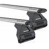 Rhino-Rack JB0098  Vortex Bars Silver RL110 Roof Rack For Jeep Wrangler  4 Door Hardtop JL 2019 Onward