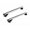 Thule WingBar Evo Silver Roof Rack For Ford Escape  5 Door SUV with Roof Rails 2017 to 2019