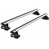 Thule WingBar Evo Silver Roof Rack For Fiat 500X  5 Door Wagon without Roof Rails 2016 Onward