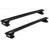 Thule WingBar Evo Black Roof Rack For Ford Focus  5 Door Wagon with Solid Roof Rails Mk IV 2019 Onward 