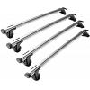 Yakima Through Bars  4 Bar System Roof Rack For Mercedes Benz Sprinter Van  Van   SWB High Roof with Fixed Points 2006 Onward