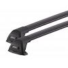 Yakima Flush Bars Black  2 Bar System Roof Rack For Mercedes Benz Vito Van  with Fixed Points 2015 Onward