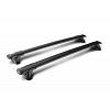Yakima Through Bars Black Roof Rack For Peugeot 308  5 Door Wagon with Solid Roof Rails 2014 Onward