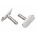 Rola Hardware SS Drop & Turn M8 Bolts 4 Pack With Nuts RWSLA28